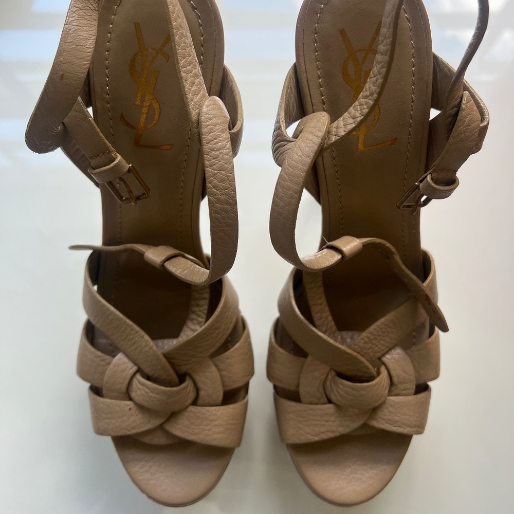 Saint Laurent Leather Sandal